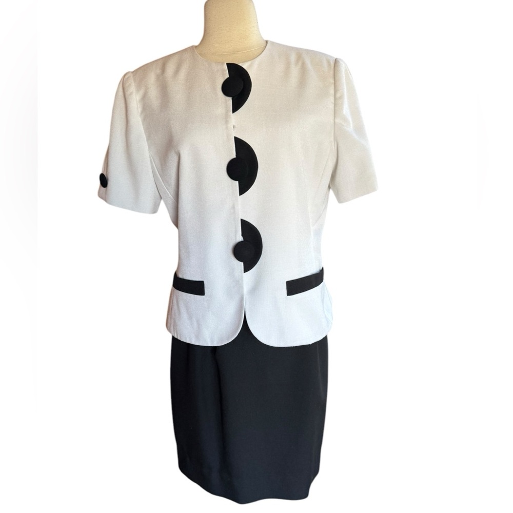 1980s Kasper Business Suit